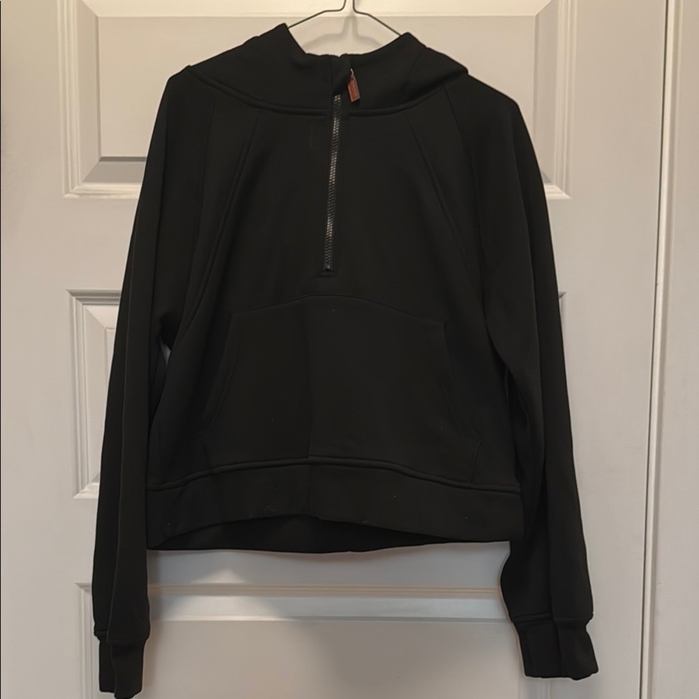 Black Women's Hoodie Top